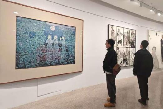 第六届中国画展览开幕